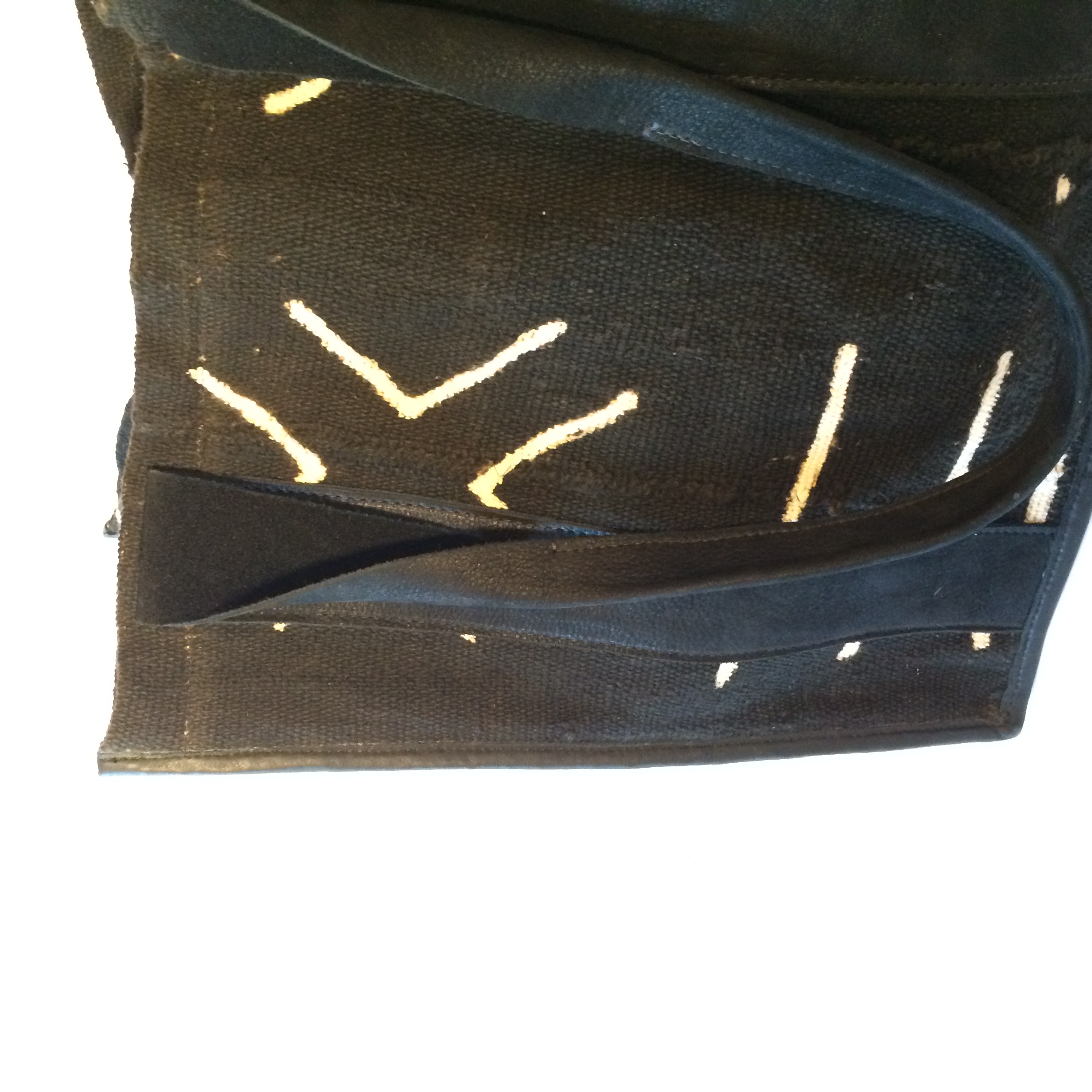 Mudcloth Tote - Black